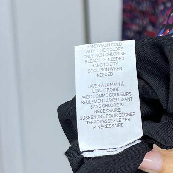 DR2 Daniel Rainn Women’s Multicolor Pattern Dress elastic waist - Medium - Picture 5 of 9